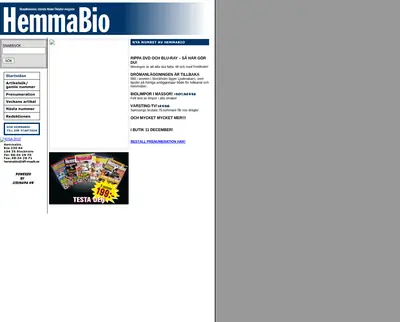 hemmabiotidningen.se startsida 2013