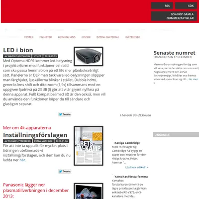 hemmabiotidningen.se startsida 2014