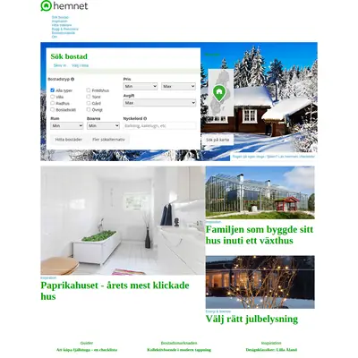 hemnet.se startsida 2015