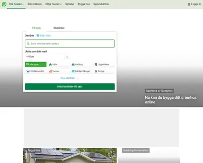 hemnet.se startsida 2023