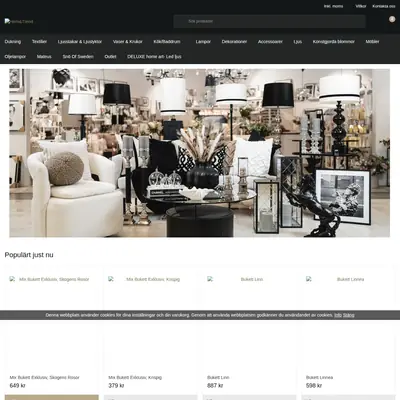 HEM & TREND startsida 2024