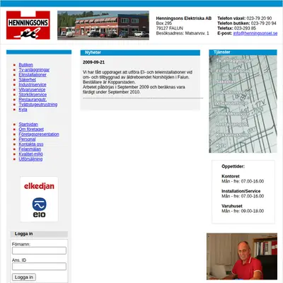 www.henningsonsel.se startsida 2010
