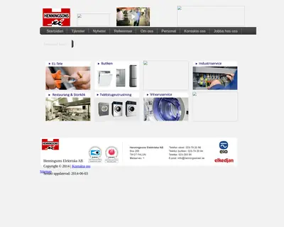 www.henningsonsel.se startsida 2015