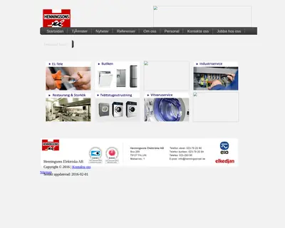 www.henningsonsel.se startsida 2016