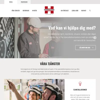 www.henningsonsel.se startsida 2018