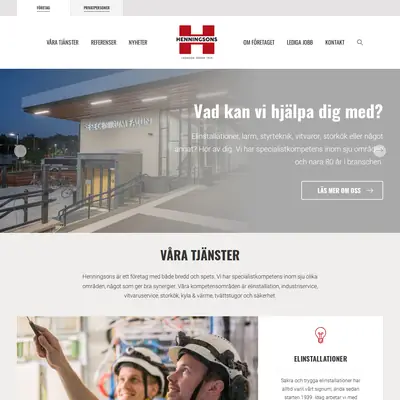 www.henningsonsel.se startsida 2020