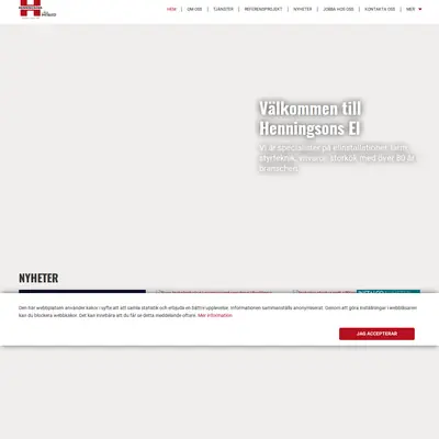 www.henningsonsel.se startsida 2021