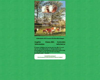 HEREFORD startsida 2002