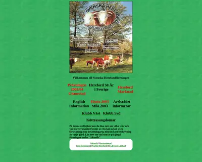 HEREFORD startsida 2004