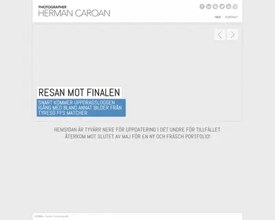 hermancaroan.com startsida 2014