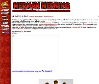 HERMAN HEDNING startsida 2014