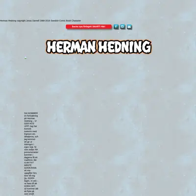HERMAN HEDNING startsida 2019