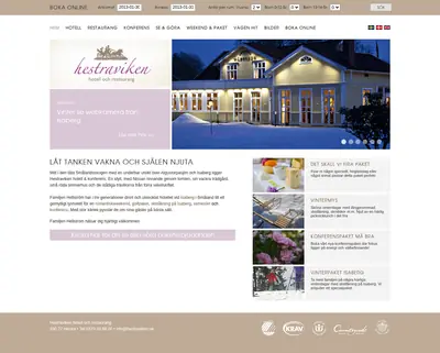 www.hestraviken.se startsida 2013