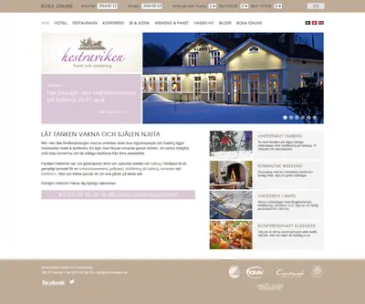 www.hestraviken.se startsida 2014