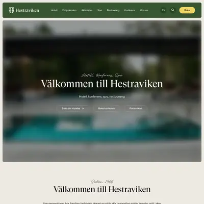 www.hestraviken.se startsida 2026