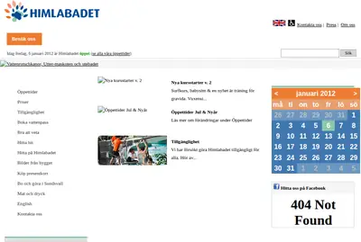 Himlabladet startsida 2012