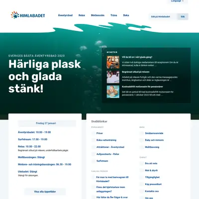 Himlabladet startsida 2023