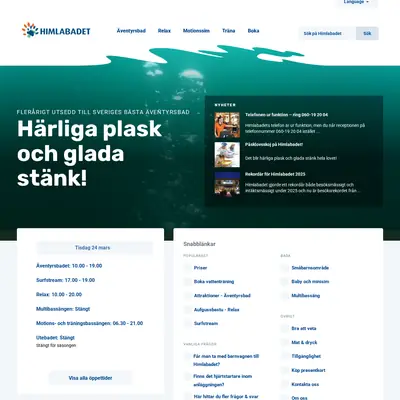 Himlabladet startsida 2026