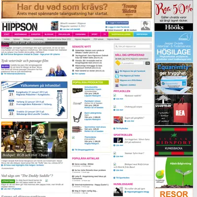 Hippson startsida 2013