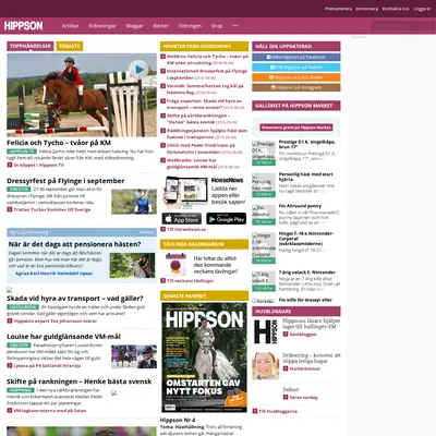 Hippson startsida 2018