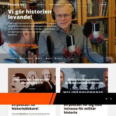 HISTORIA NU startsida 2022