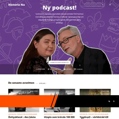 HISTORIA NU startsida 2025