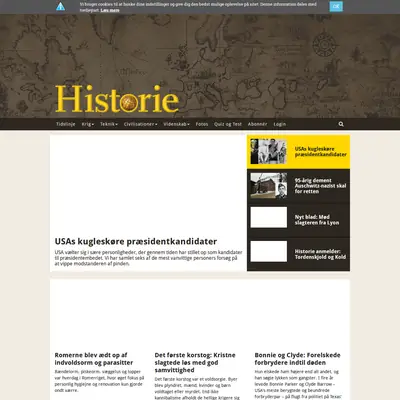 Allt om Historia startsida 2016