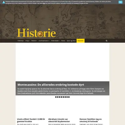 Allt om Historia startsida 2019