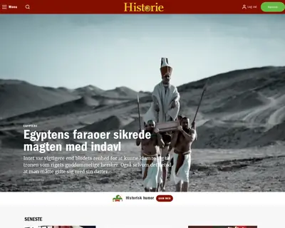 Allt om Historia startsida 2022
