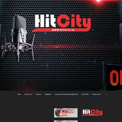 Hitcity startsida 2023