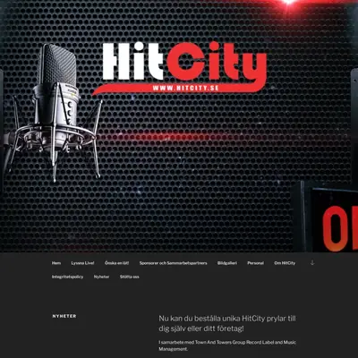 Hitcity startsida 2024