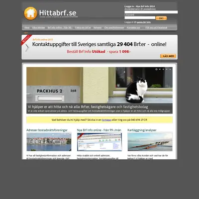 www.hittabrf.se startsida 2015