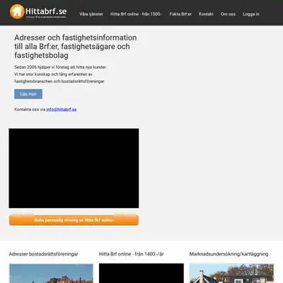 www.hittabrf.se startsida 2025