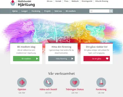www.hjart-lung.se startsida 2017