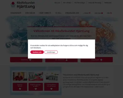 www.hjart-lung.se startsida 2022