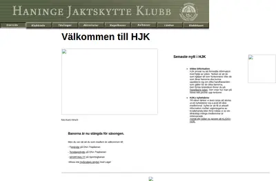 hjk.se startsida 2003