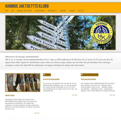 hjk.se startsida 2016