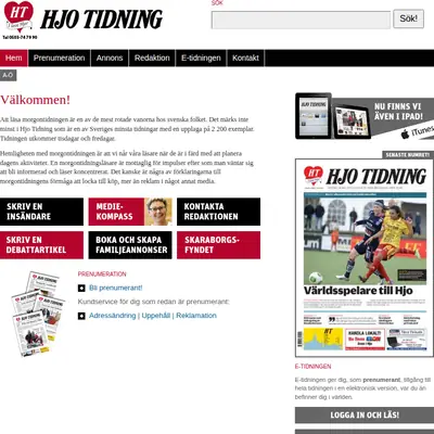 www.hjotidning.se startsida 2013