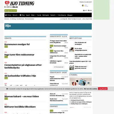 www.hjotidning.se startsida 2017