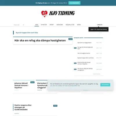 www.hjotidning.se startsida 2019