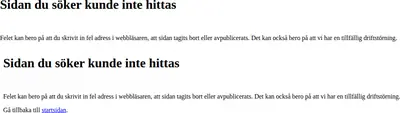 FALKENBERGS TIDNING MED FALKENBERGS-POSTEN startsida 1997