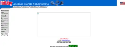 Allt om Hobby startsida 2002