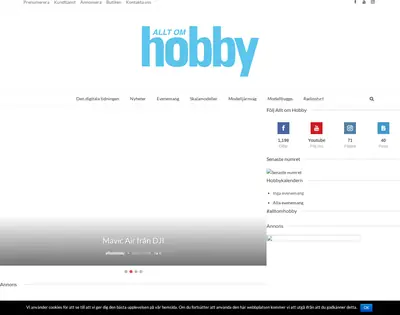 Allt om Hobby startsida 2018