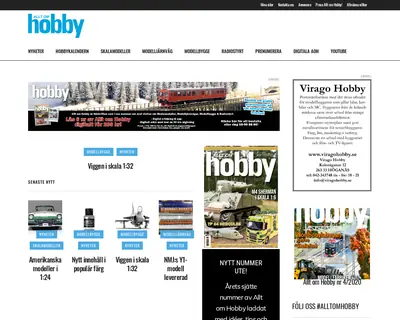 Allt om Hobby startsida 2021