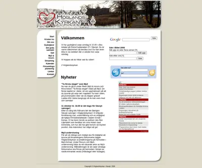 Höglandskyrkan i Sävsjö startsida 2008