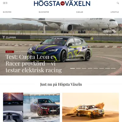 hogstavaxeln.se startsida 2025