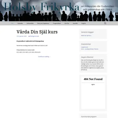 Holsby Frikyrka startsida 2015