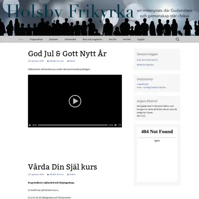 Holsby Frikyrka startsida 2016