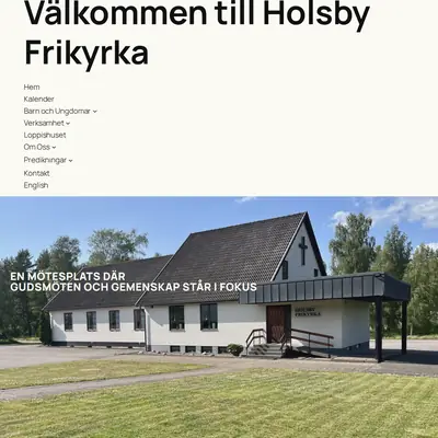 Holsby Frikyrka startsida 2026