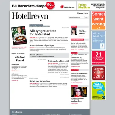 Hotellrevyn startsida 2014